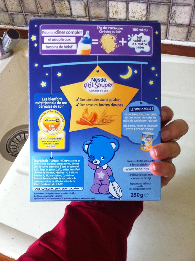 P Tit Souper Cereales Du Soir Nestle Comparateur Avis Prix